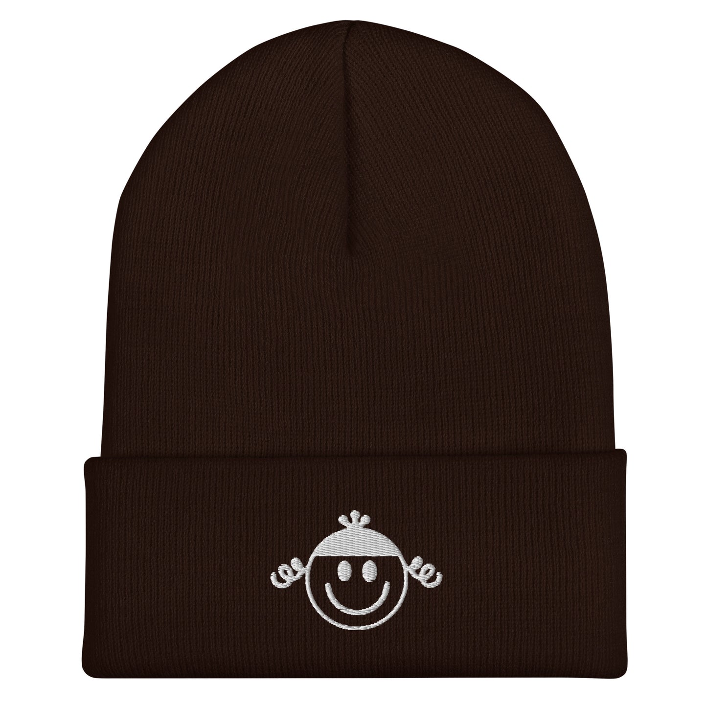 Smiley Cuffed Beanie/Winter Hat