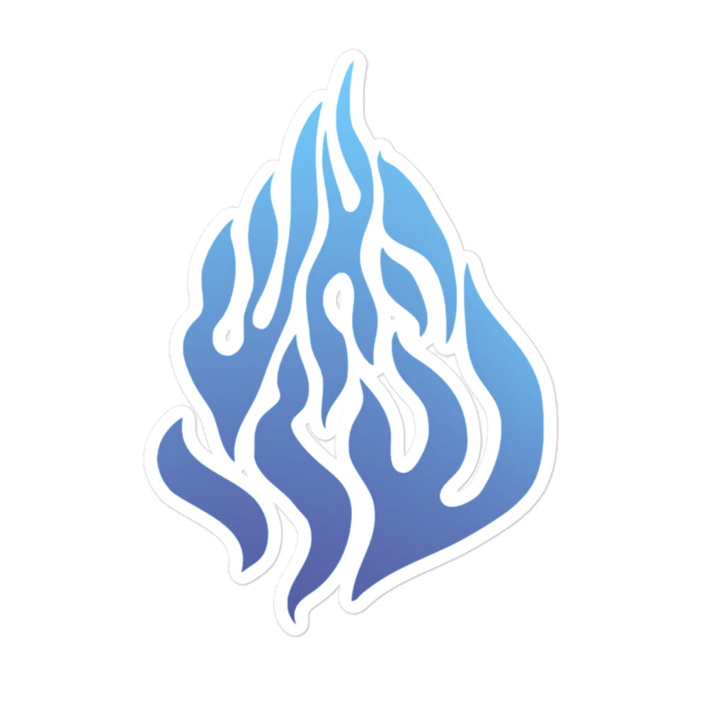 Breslov "My Fire" Sticker BLUE