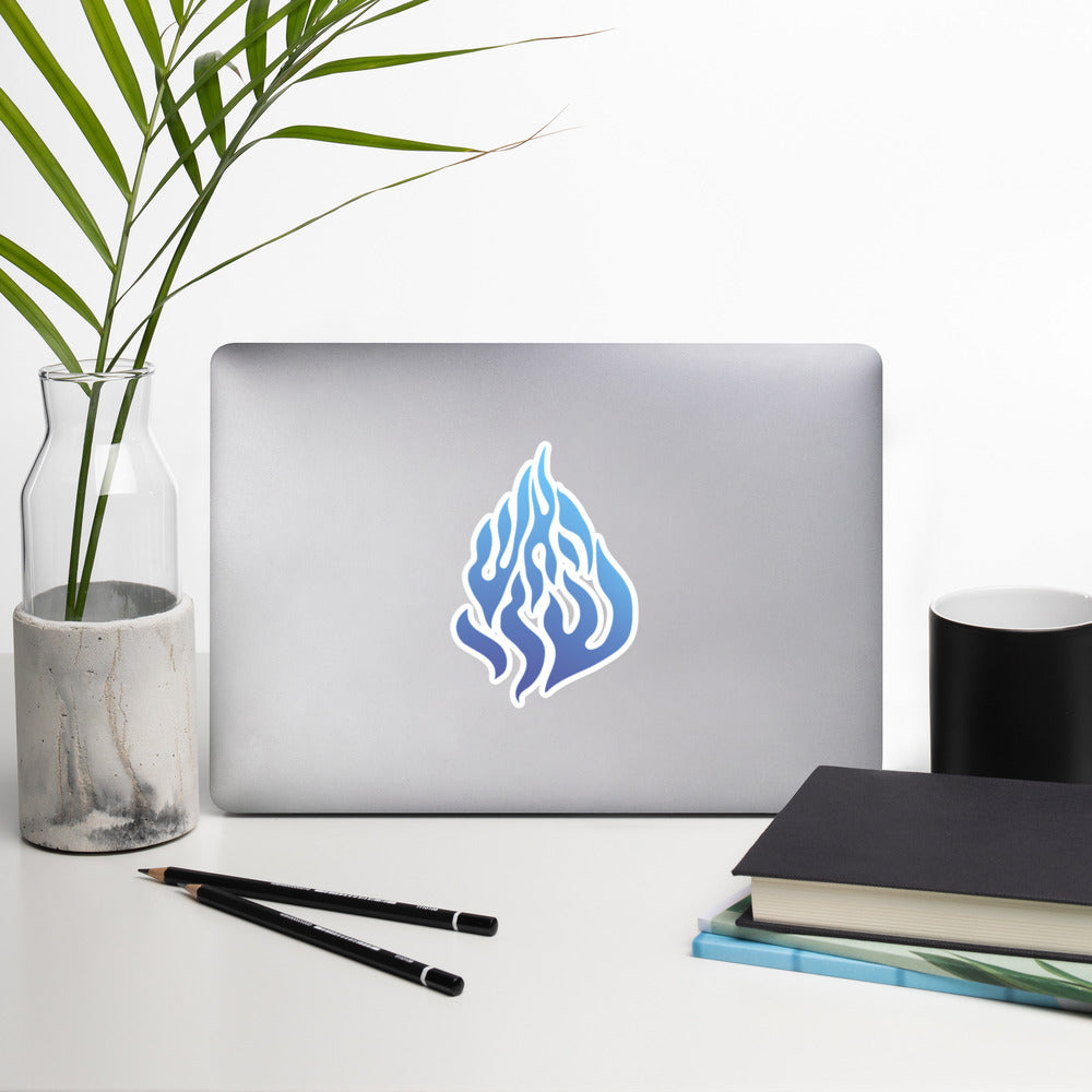 Breslov "My Fire" Sticker BLUE